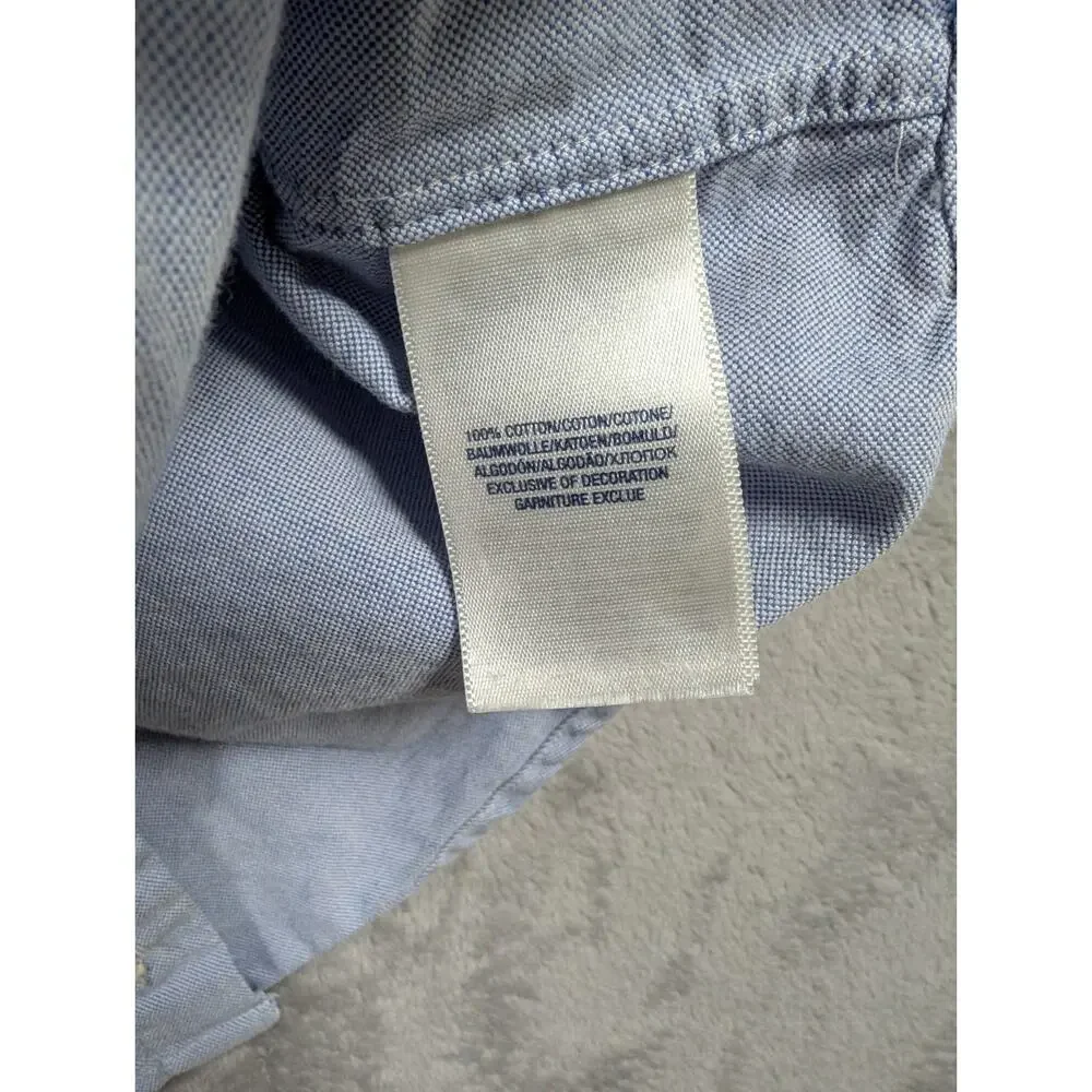 Ralph Lauren J Crew Button Front Shirt Youth Size 12 Medium Lot Of 2 Casual